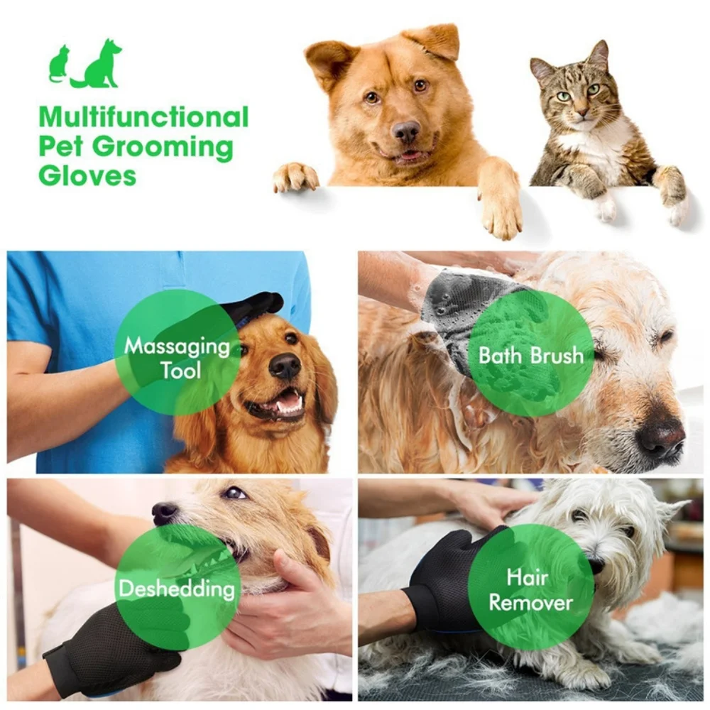 Pets gloves hair removal